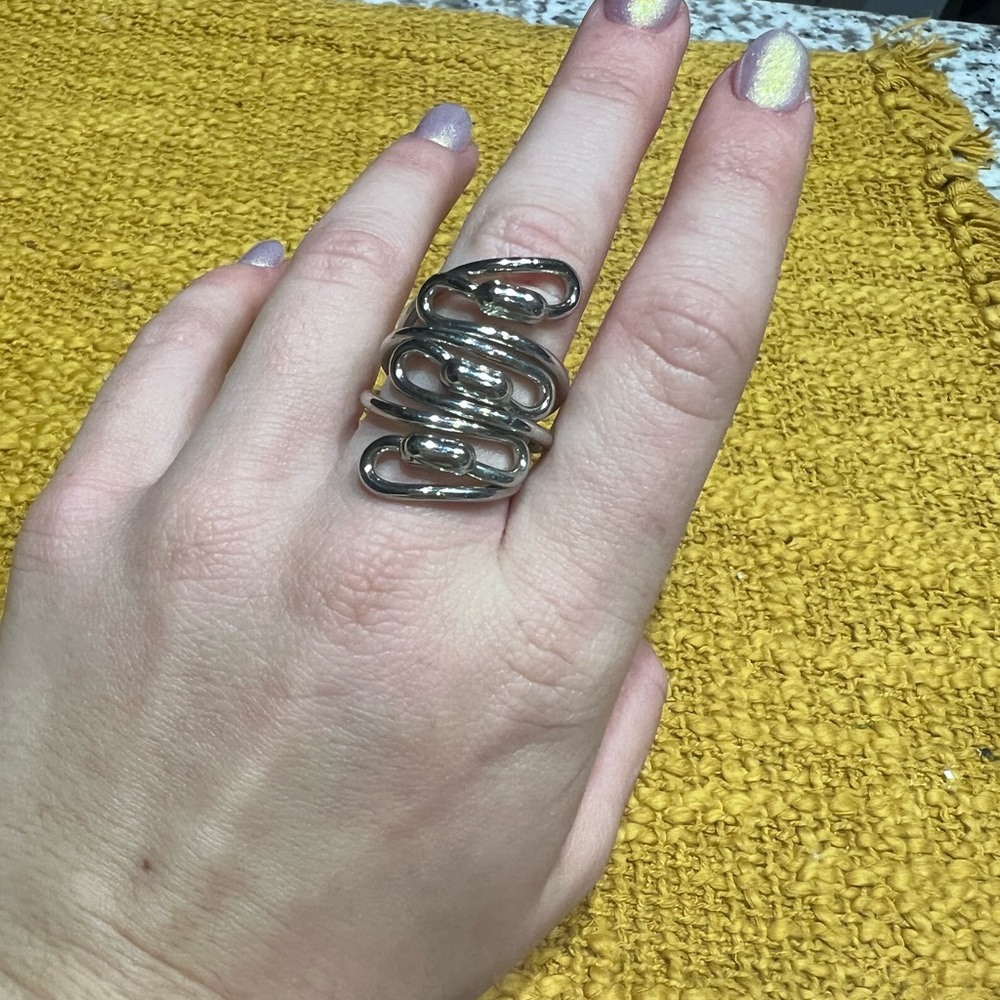Silver Statement Ring